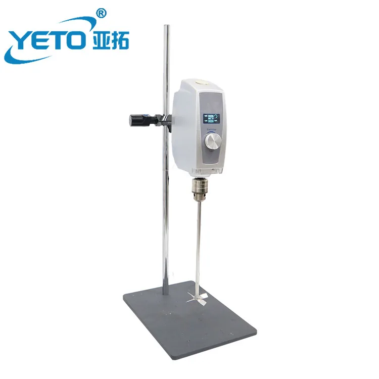 

Yeto hot sale Digital screen showing lab small laboratory teating high speed lotion mixer equipment price