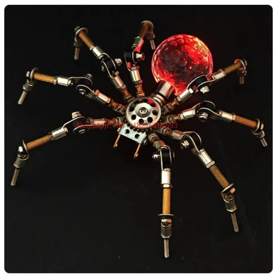 3D Metal Handmade Assembly Model DIY Mechanical Precision Insect Dragonfly Spider Mantis High Difficulty