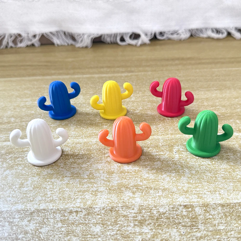 6pcs Cactus Cable Winding Hook USB Cable Power Cord Self-Adhesive Hook Home and Office Data Cable Clip Wire Desktop Organizer