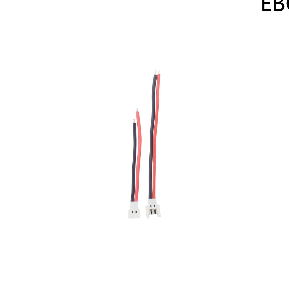 5 pairs * EBOYU XH 2.54 مللي متر 2 دبابيس 22AWG الذكور والإناث موصل مع 62-83 مللي متر الأحمر الأسود سلك كابل ل RC الطائرة بدون طيار قارب سيارة اللعب