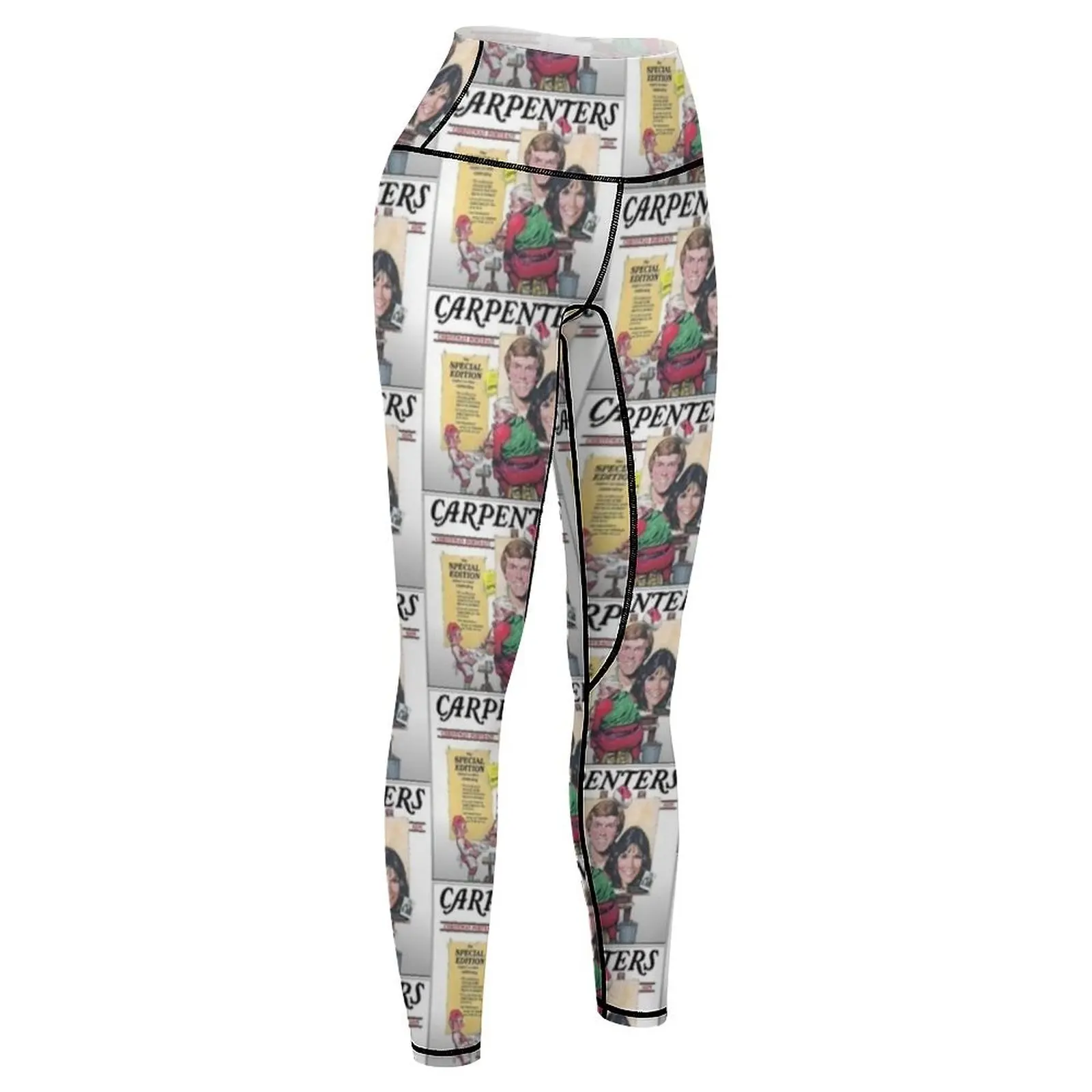 Carpenters Christmas Portrait album cover Leggings Female legging pants Sweatpants sport pants Womens Leggings