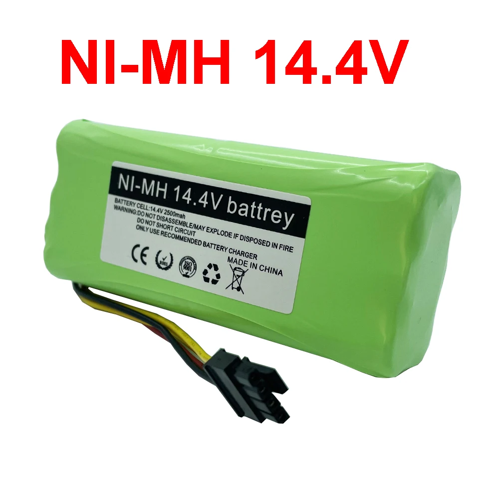 Ni-mh AA 2500mAh do ECOVACS 14.4V akumulator Deebot Deepoo X600 ZN605 ZN606 ZN609 Midea VCR01 VCR03 odkurzacz