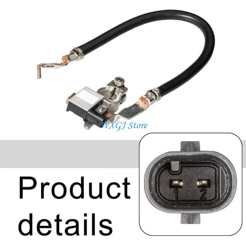 

37JE High Conductivity Negative Battery Terminal Strong Metal Plastic Battery Clamp AV6N10C679BC Replacement fit for Car