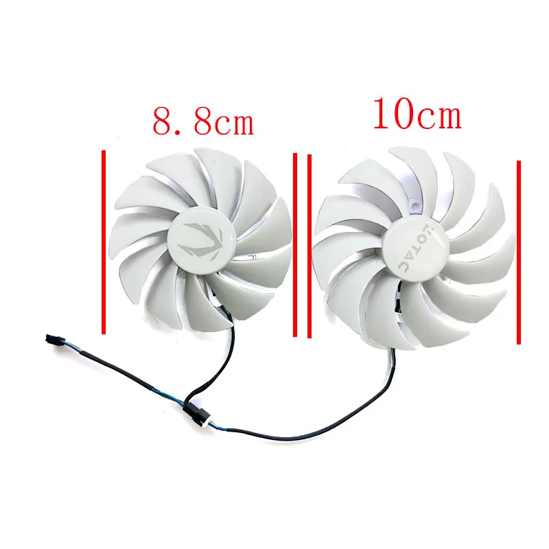 GA92S2U   100/88MM RTX 3060 GPU FAN For ZOTAC RTX 3060、3060TI、RTX 3070、3070TI Video card cooling fan