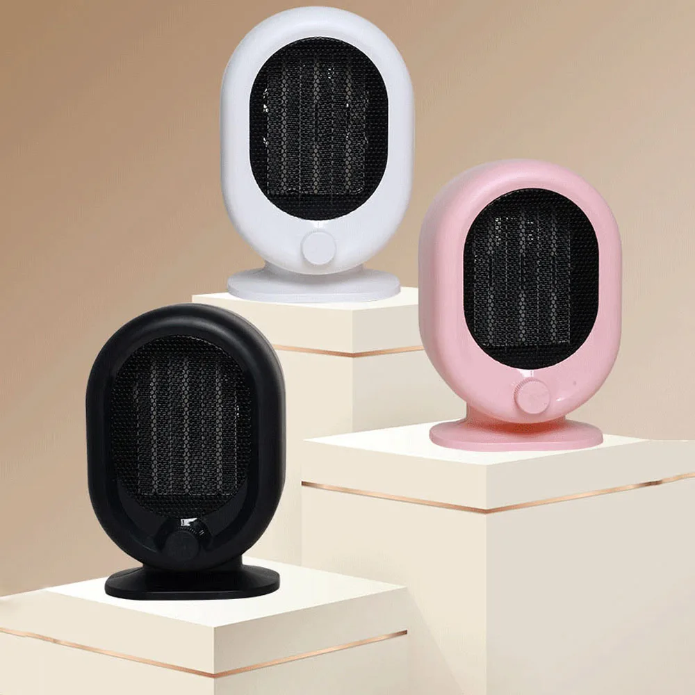 1500W Desktop Elektrische Kachel Winter Mini Draagbare Verwarming Fan Home Office PTC Keramische Verwarming Warme Luchtblazer Warmer Machine