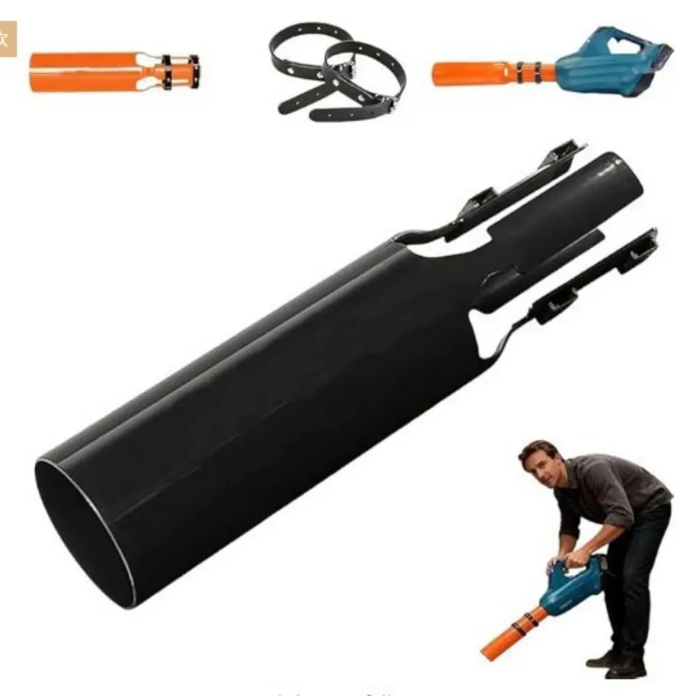 

Easy to Attach Airflow Booster Doubles Airflow All Weather Leaf Blower Attachment Replacement Part Circular Nozzles