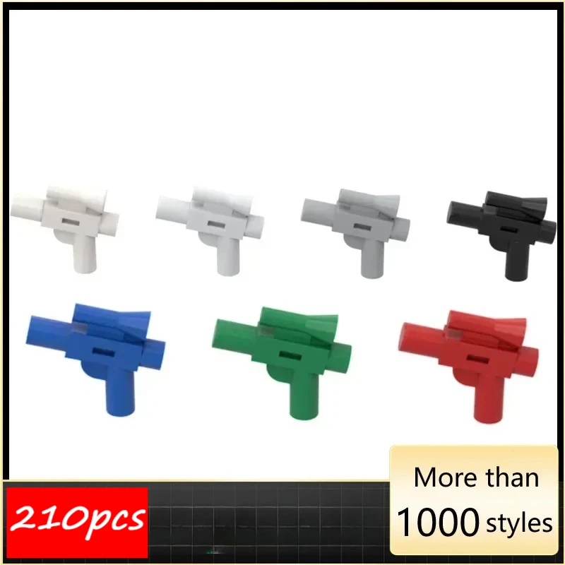 短い粒子のビルディングブロック,子供のおもちゃ,誕生日プレゼント,ハイテクアセンブリ,レーザーガン,92738, 10個