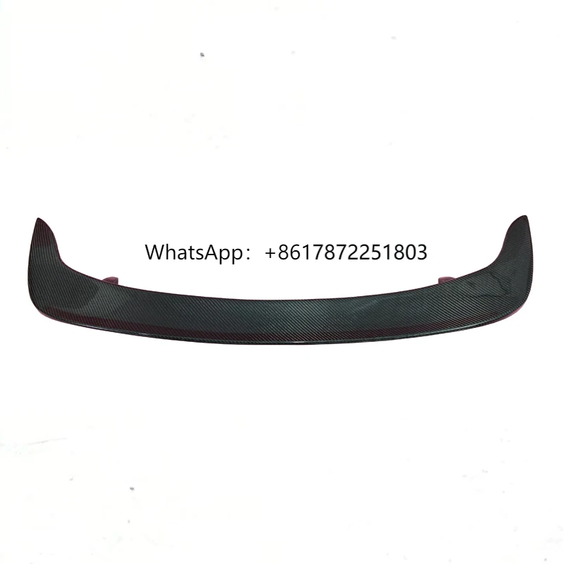 

For Bentley GT Flying Real Carbon Fiber Rear Spoiler Wing Tail Gloss Black Forge Spoiler for Two-Door and Four-Door Models