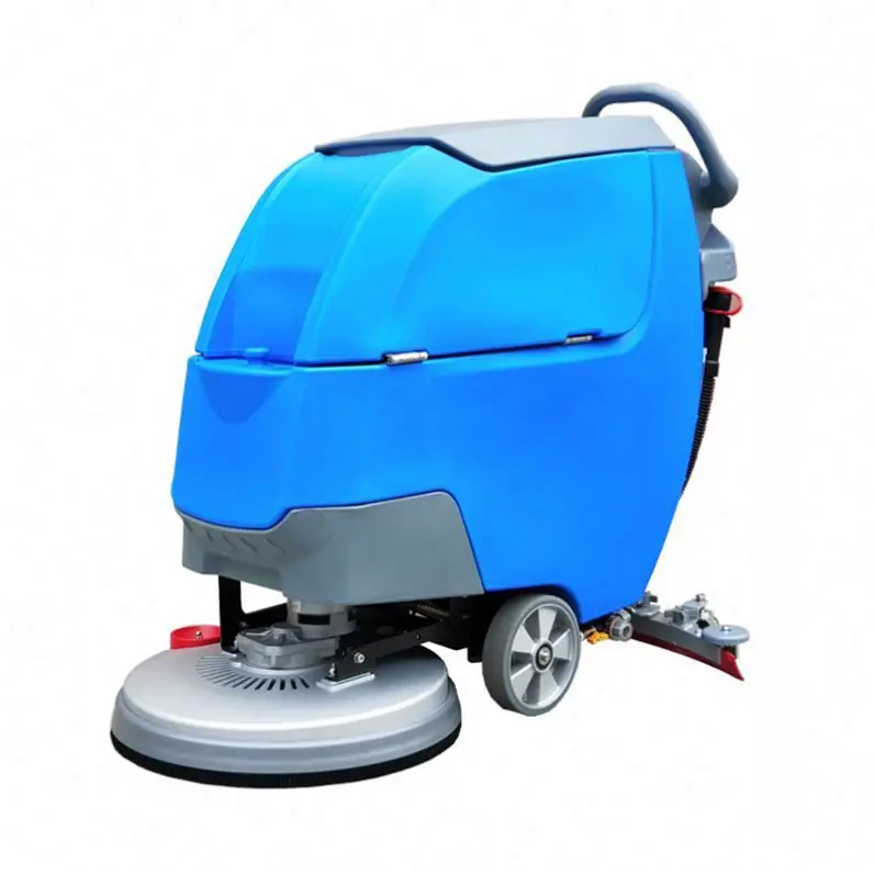 

Walk Behind Cordless Floor Scrubber Sweeper Machine