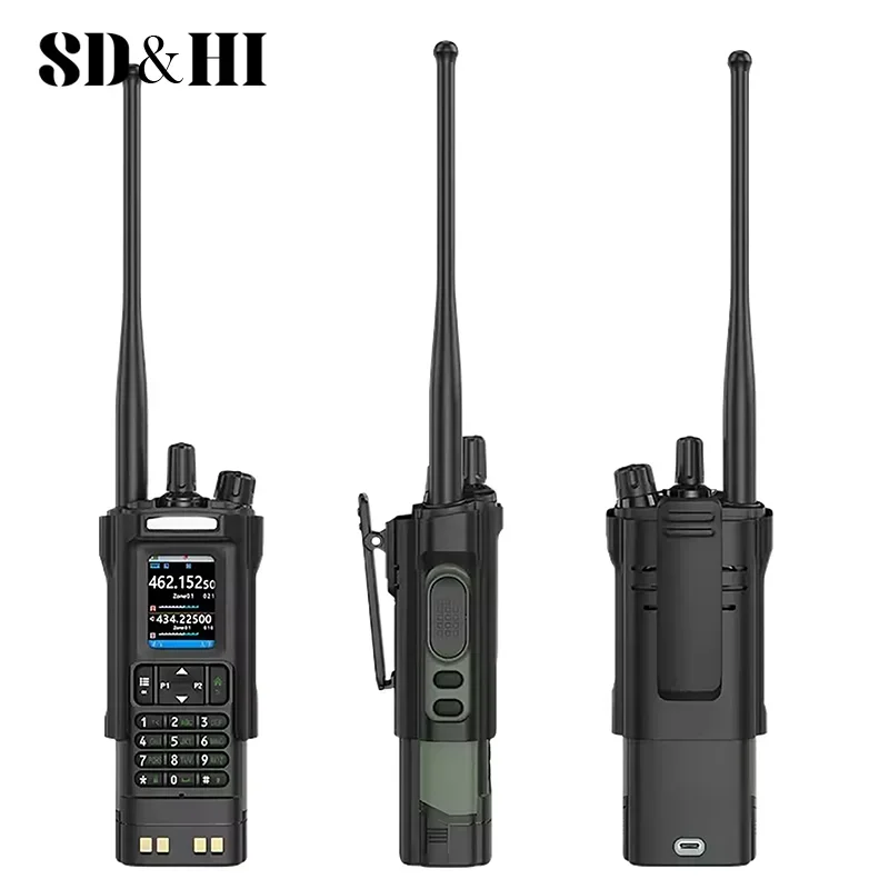 For DM32 Two Way Ham Radio Original UV-32 DM-32 Walkie Talkie Belt Clip Hoster Case UV32 Belt Holster Belt Holder Case