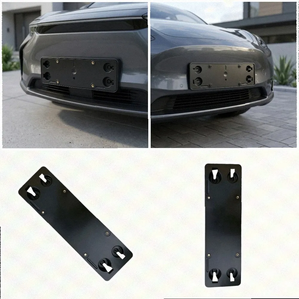 For BMW i20 iX For M60 For xDrive40 Sport Utility Front License Plate Bracket Replacement Part Number 51137933618