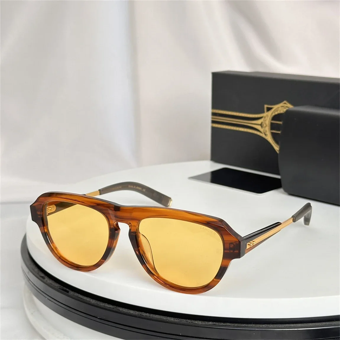 

New Fashion Design LANCIER LSA-706 Luxury Mens And Womens Sunglasses Top Quality Designer Eyeglasses Acetate UV400