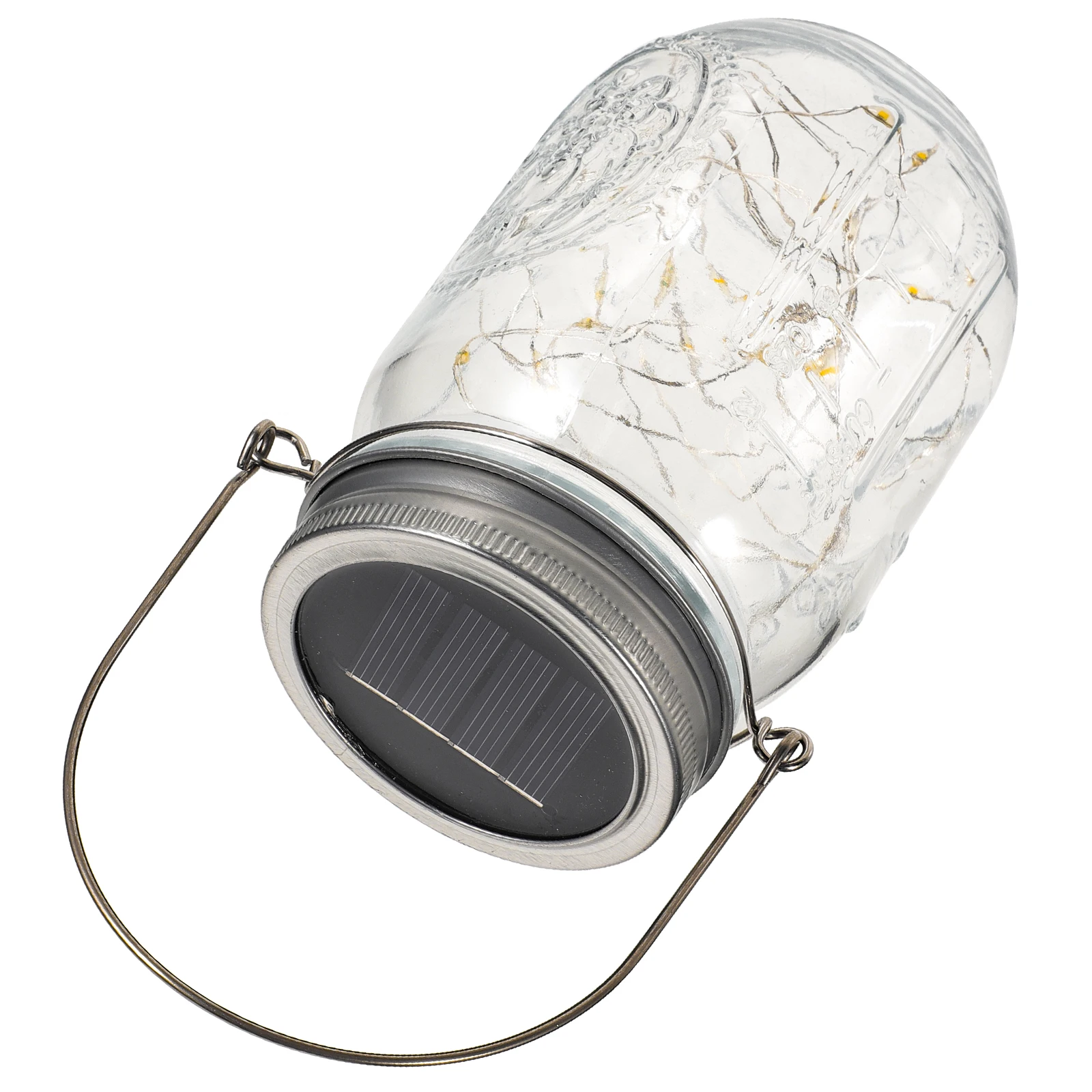 

Bottle Solar Hanging Light for Garden Courtyard Outdoor Decoration Small Lantern Solar Powered Lamp Crafted