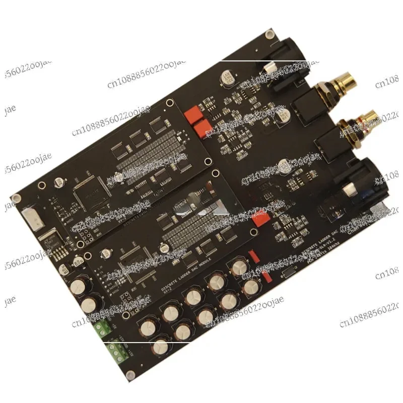 R-2R XY-SLR Complementary Resistor Ladder Differential Balanced Decoding I2S Input DAC Board For HiFi Amplifier