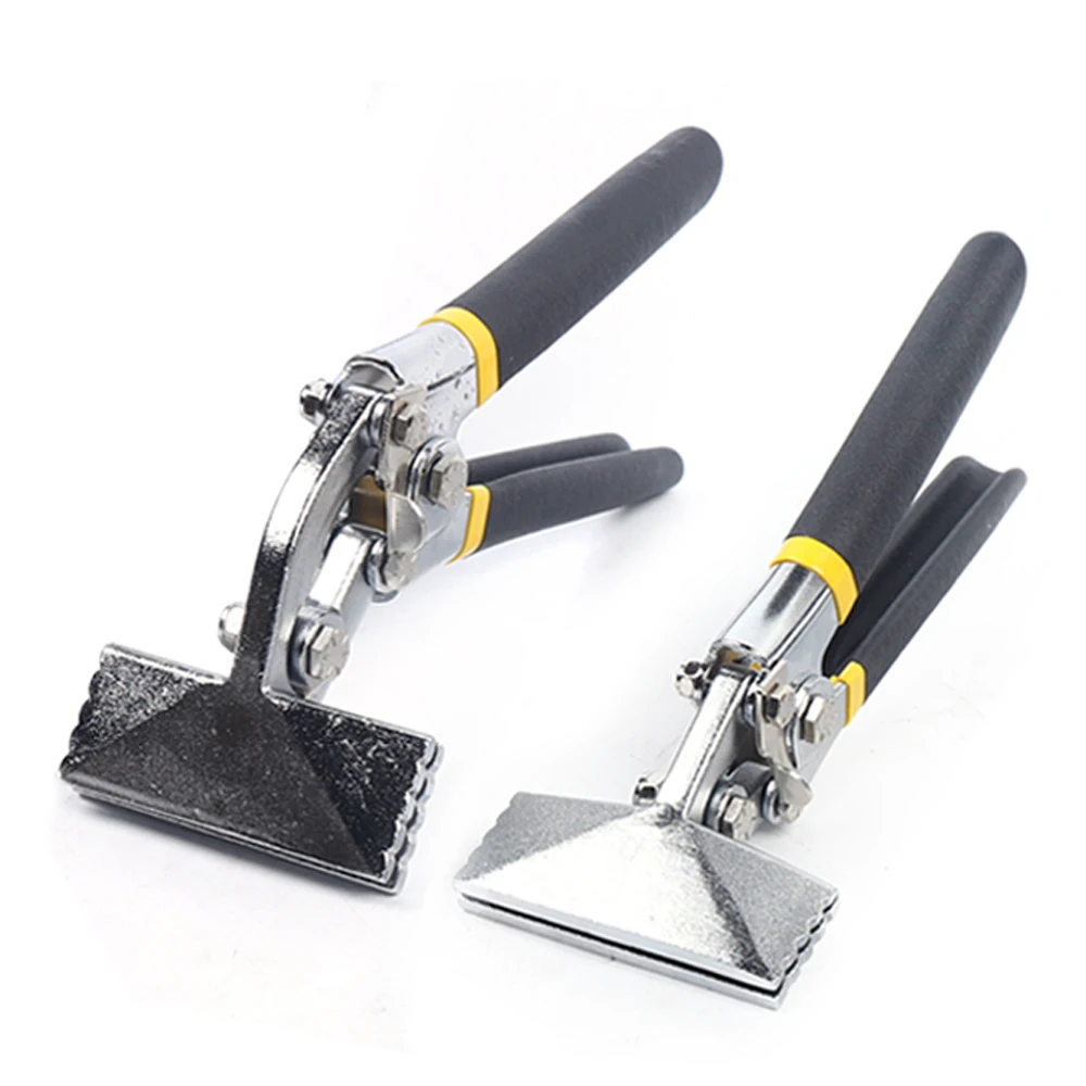 2 PCS 3-1/4 Flat Jaw Sheet Metal Bending Tool Bender Hand Seamer Former Pliers