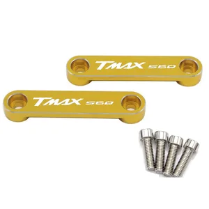 Für Yamaha TMAX 560 TMAX 530 SX/DX Motorradmotorrad-Frontachse Kupferplatte Dekorative Abdeckung TMAX560 Tech 2020-2024 Modelle 6 Haupt Vmaxx ARO Aufkleber 26 - №6