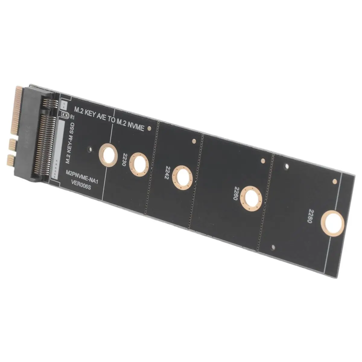 A14M M.2 A+E KEY Slot To M.2 NVME Adapter Card NGFF To KEY-M Expansion Card NVMe PCI Express SSD Port Expansion Adapter