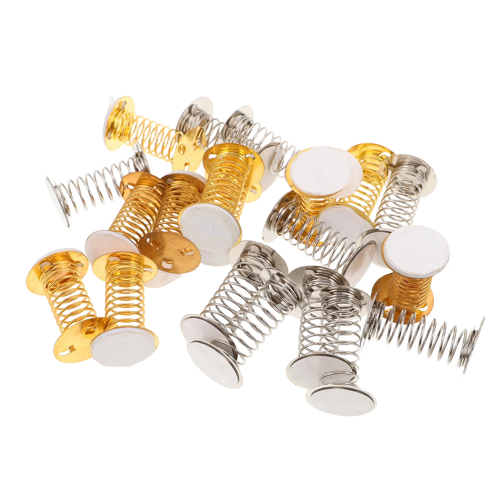 20Pcs Dashboard Mount Spring Base Durable Lightweight Metal Shaking Head Spring Accessories for Crafts Dashboard Toy Base