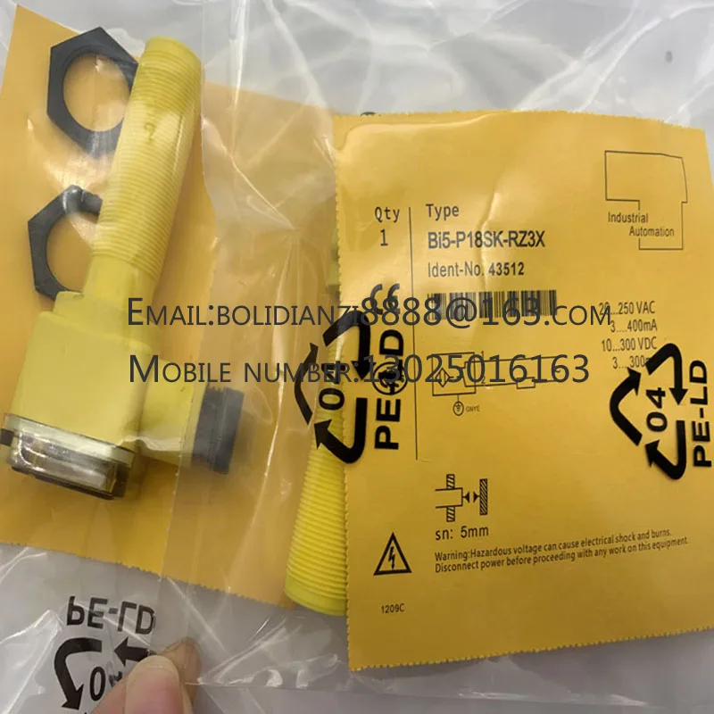 Sensor de interruptor de proximidad, BI5-P18SK-AZ3X, nuevo, BI5-P18SK-RZ3X