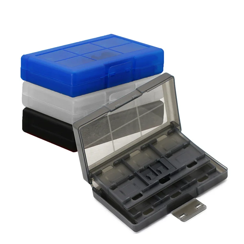 24 слота для мини-смартфона жесткий защитный чехол для хранения совместимый с Nintendo Switch OLED Lite картридж