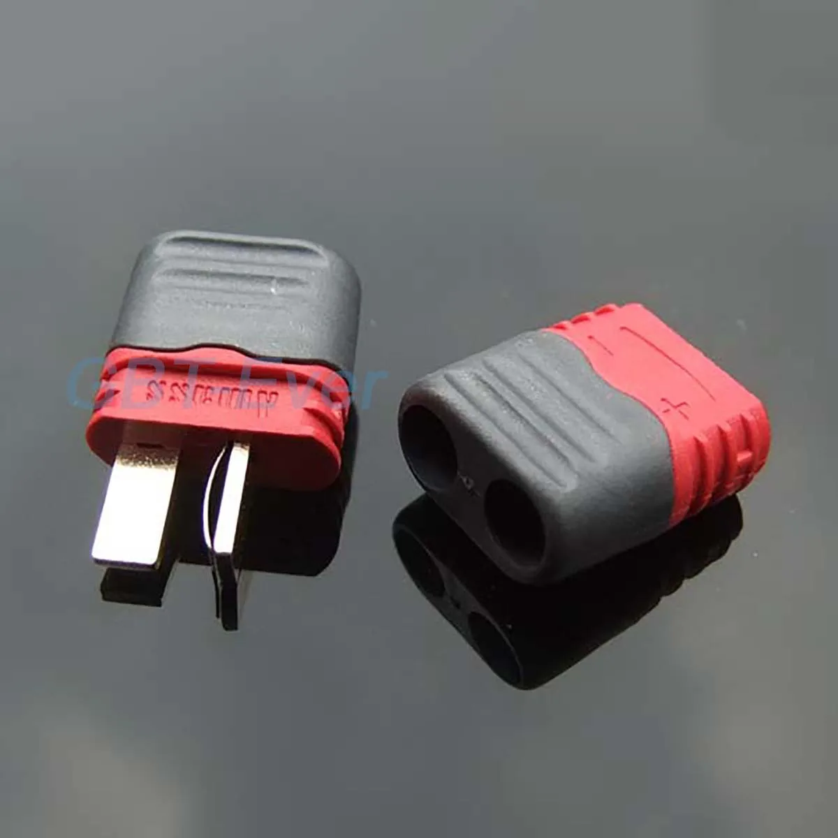 4~20Pcs T Connector Plug with Cover Male Female Connector with Sheath Housing T-Plug Style For RC Battery Aircraft Toys Parts