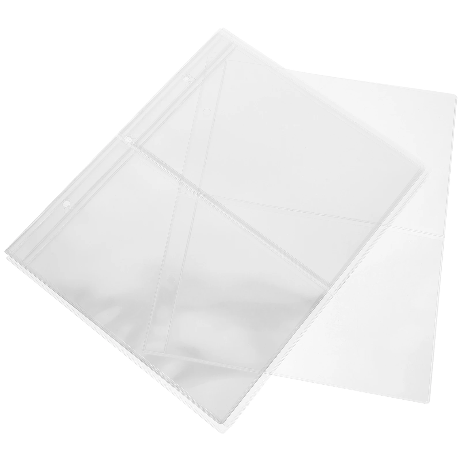 

2 Packs 20 Pages Banknote Collection Book Paper Money Holders Storage Bags Transparent Currency Pages Collectors Small