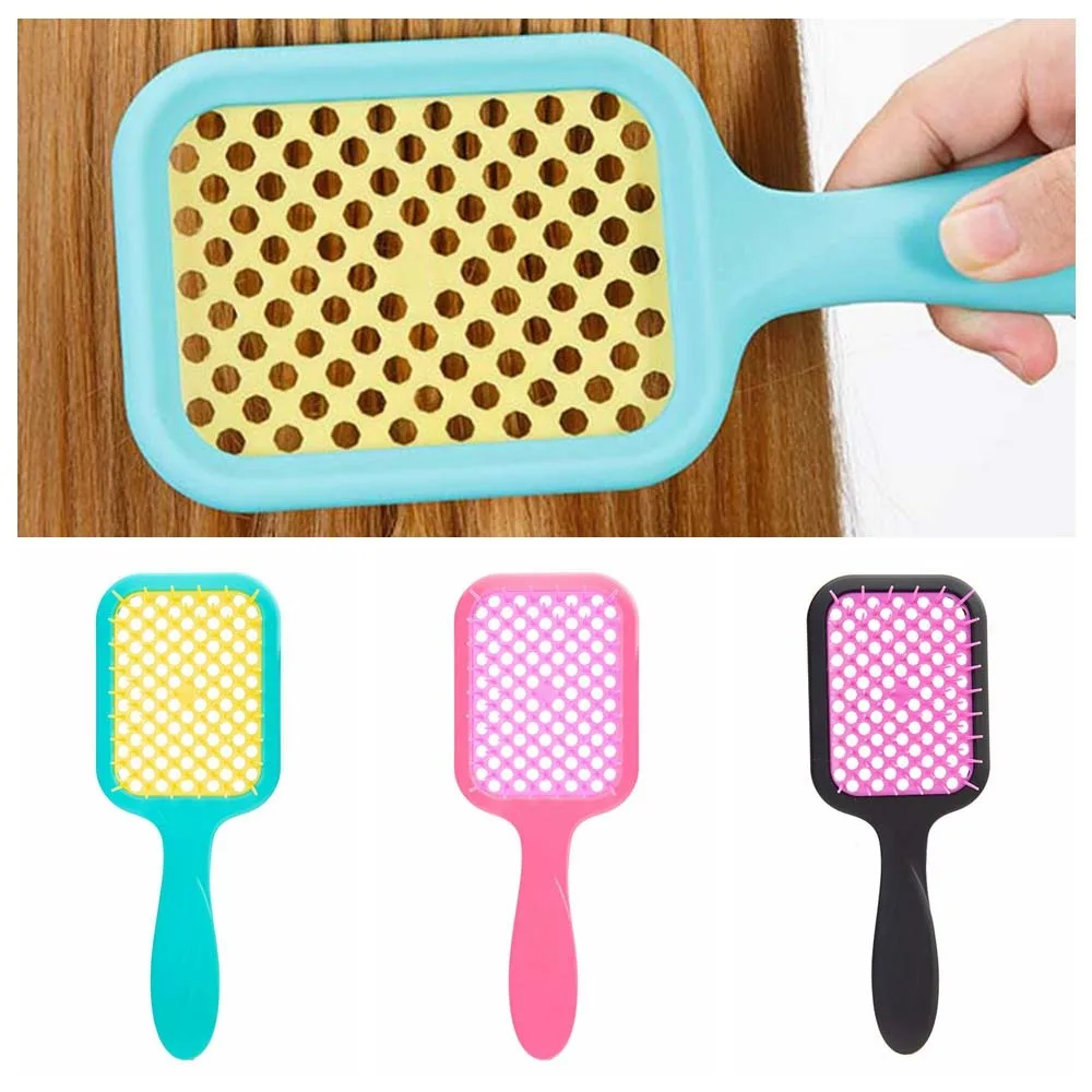 

Расческа для массажа головы с широкими зубьями, Расческа с воздушной подушкой для массажа головы, щетка для волос с широкими зубьями