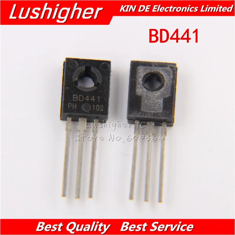 20PCS BD441 TO-126 TO126 4A 80V NPN Transistor New Original