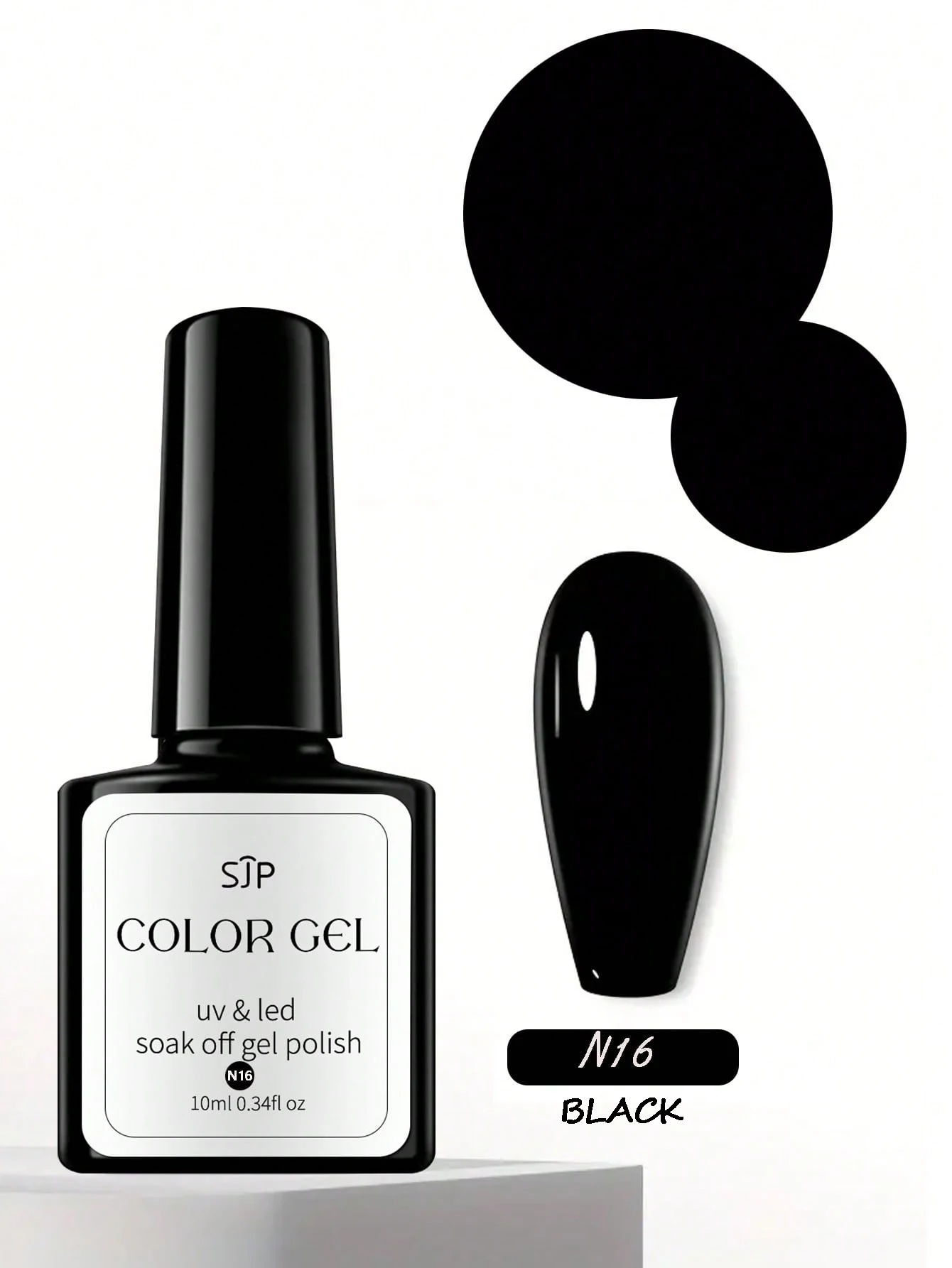 Smalto per unghie gel colorato da 10 ml, gel per unghie Soaking UV LED, semipermanente, gel per nail art di qualità da salone fai-da-te per la primavera e l'estate