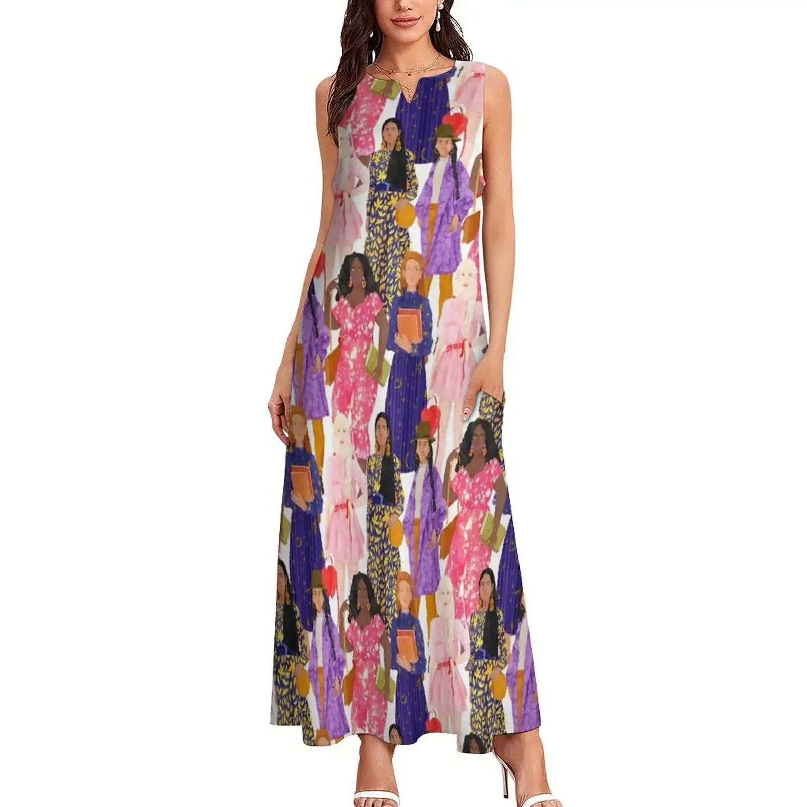 Sisterhood Long Dress women's evening dress 2025 Casual dresses women's dresses luxury summer dresses Dress