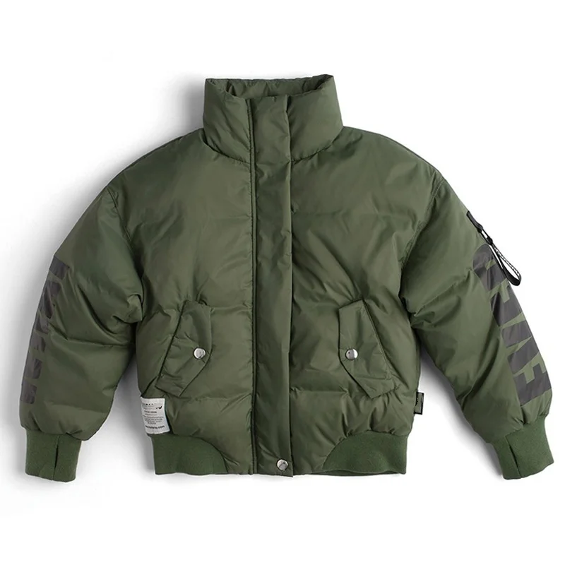 Daunenjacke für Kinder, Jungen, Oberbekleidung, Mädchen, Winterkleidung, Oberbekleidung, Skijacken, Outdoor-Mantel für Kinder, Overalls für Babys