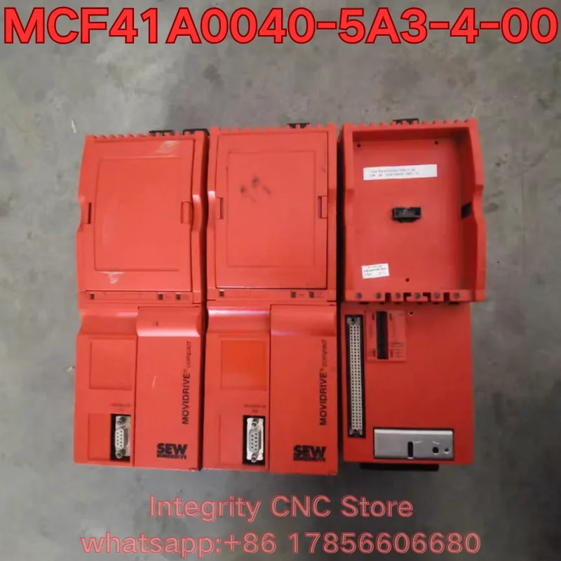 

Second-hand MCF41A0040-5A3-4-00 inverter function test is normal