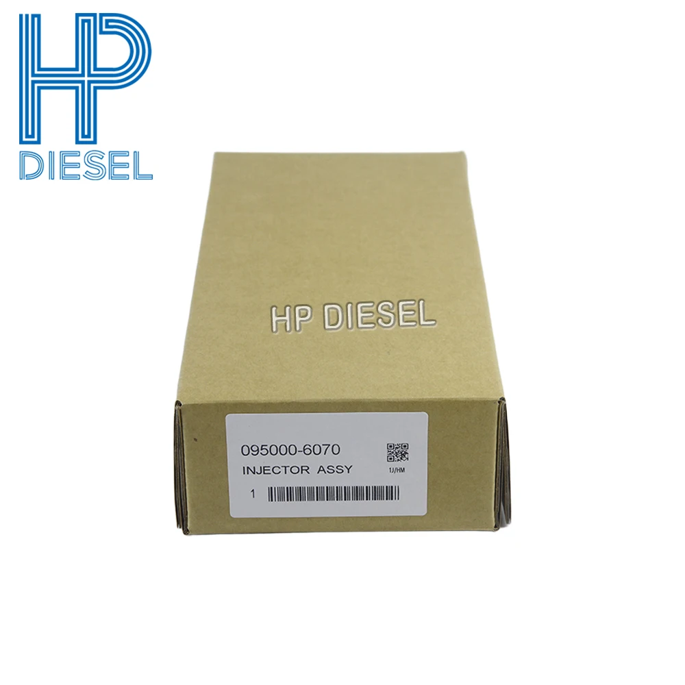 

6pcs/lot Chinese - Made New Fuel Injector 095000 - 6070 For DENSO Engines High - Flow Rate OEM - Equivalent Quality