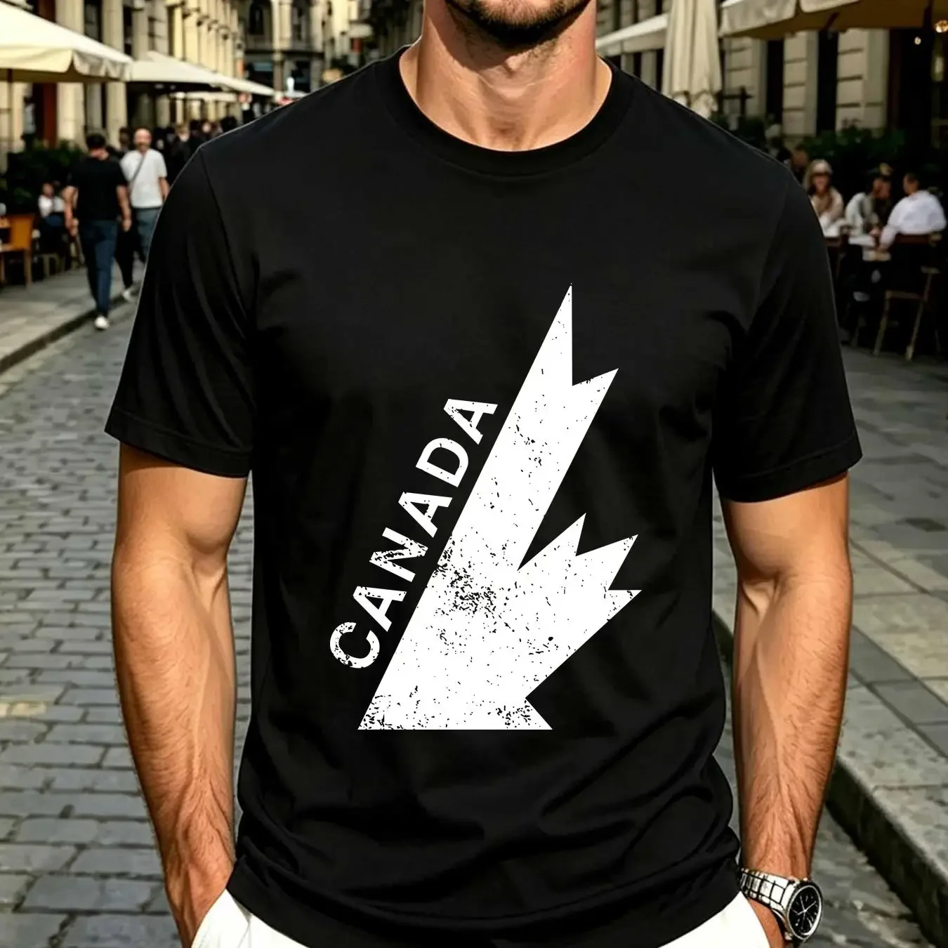 washed T Shirt Team Canada 1987 Cup Throwback Retro Distressed Logo Defunct Hockey S M L XL XXL 3XL Red Black White Grey Color