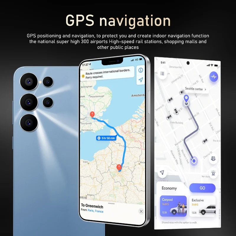 Global Version S24 Ultra Smartphone 3400mAh 4GB RAM 128G ROM 6.26 inch Phone Android 2280x1080HD 8+16MP 5G Network Mobile phones