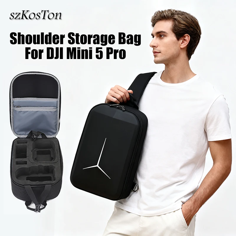 For DJI Mini 5 Pro Bag Storage Case Backpack Messenger Chest Bag Portable Fashion Box for Mini 5 Pro Shoulder Bag Accessories