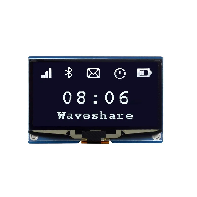 Waveshare 2.42inch OLED Display Module, 128×64 Resolution, SPI / I2C Communication