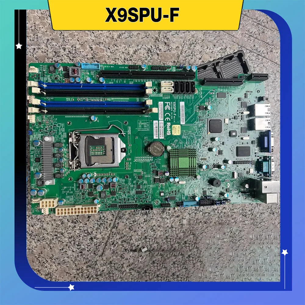 

X9SPU-F REV 1.01 Industrial Control Server Motherboard