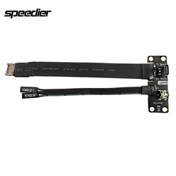 USB 3.2 3.1 Gen2 10G Front Panel Header Type E Male To USB-C Type C Female Expansion Cable Motherboard Connector Wire Cord Line
