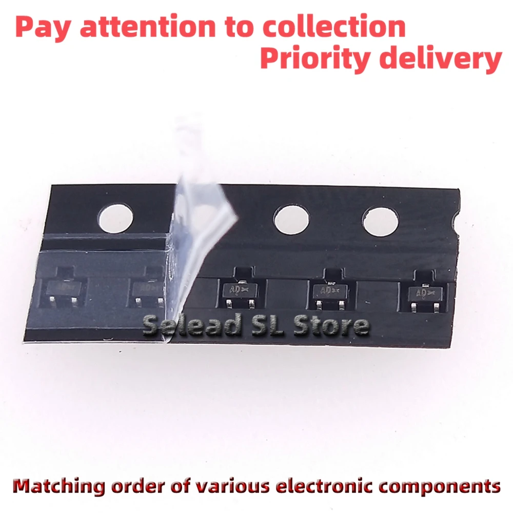 حماية كهروستاتيكية ، ESDR0502BT1G AD ESD TVS ، علامة تجارية جديدة ، SOT-Diode ، 50: 50 لكل لوت