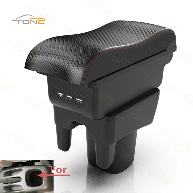 

For Toyota Avanza Armrest 2009-2015 For TOYOTA AVANZA Armrest box Modification Parts Add Storage Box Car Accessories USB