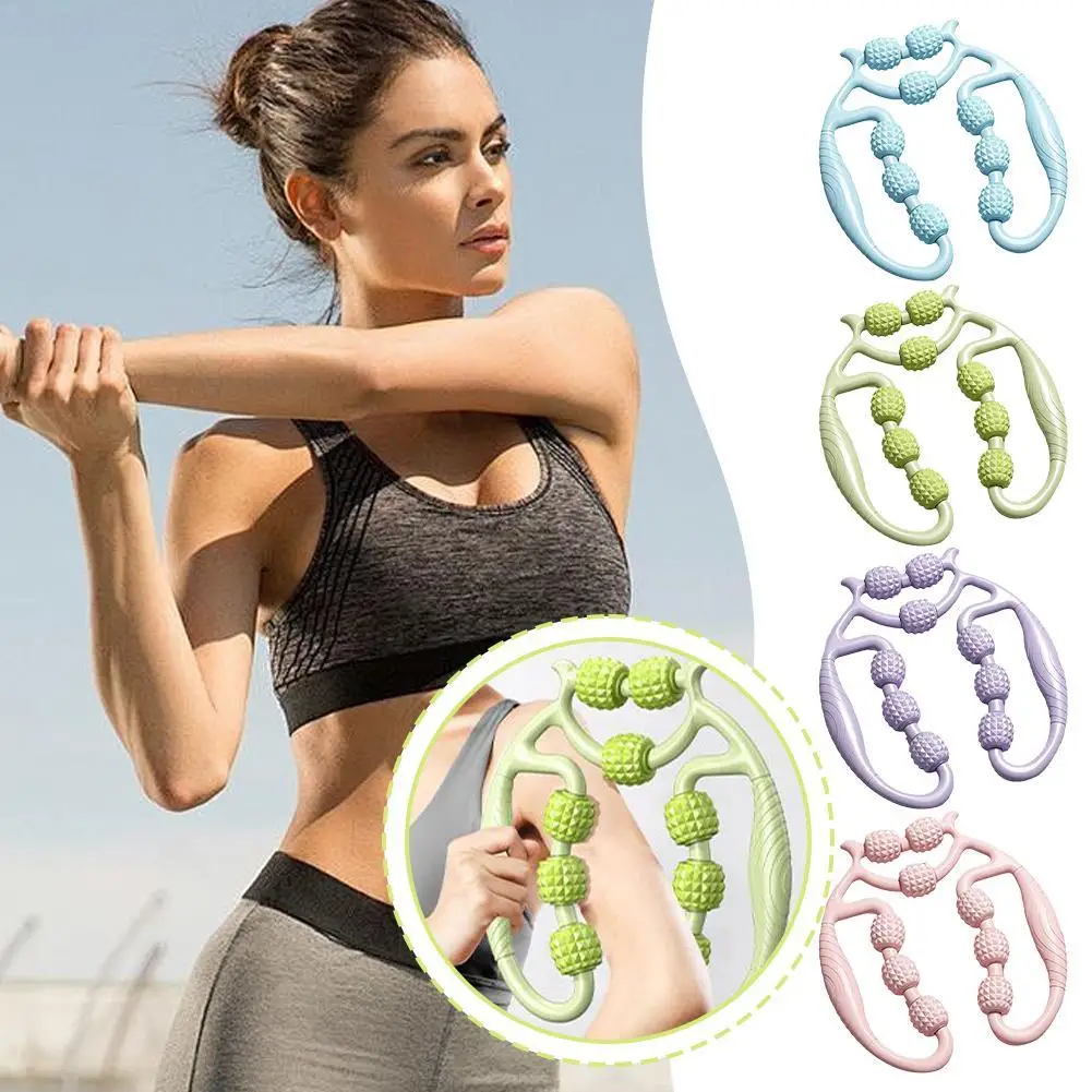 

Beautiful Legs Yoga Roller Slimming Muscle Relaxation Roller Anti-cellulite Massager For Fitness Yoga