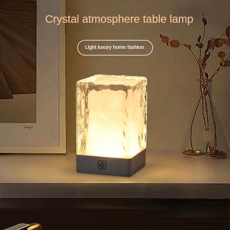 

Decoration Bedroom Bedroom Bedside Lamp Romantic Atmosphere Lamp Touch Crystal Table Lamp Room Decor Home Decoration