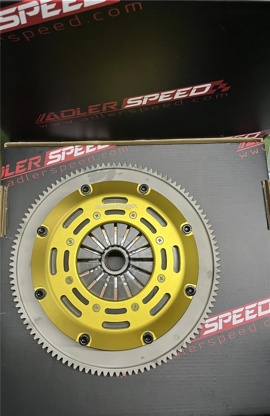 ADLERSPEED Racing Clutch Twin Disc + Flywheel For Honda Acura B-series B16 B18 B20 Standard