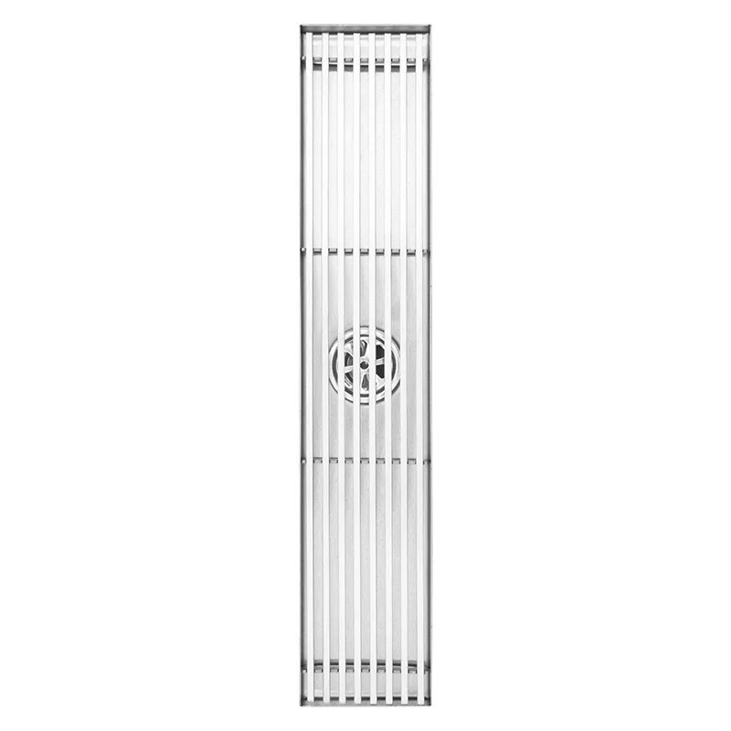 

304 Solid Stainless Steel Large Flow Side Slot with 3 Inch Modern Full Copper Core Floor Drain Deodorant Kitchen