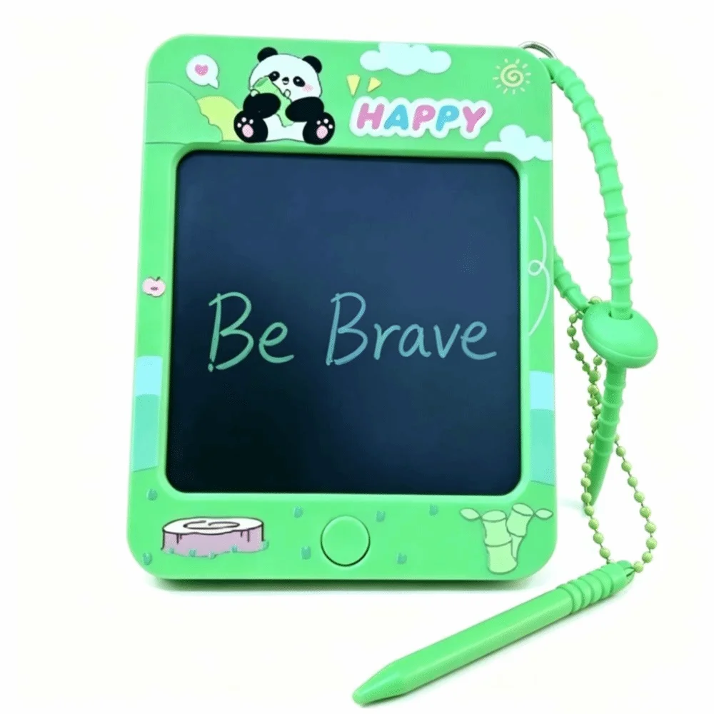 Reusable Keychain Writing Board One-Button Clear One-Click Clearing Creative Graffiti Board Creative Drawing Board Mini Design