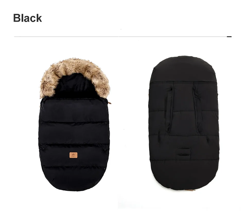 0-24Months Baby Wagen Sack Winter Warm Dicker Umschlag Für Entladung Kinderwagen Fußsack Universal Kinderwagen Abdeckung Zubehör – Detail 16