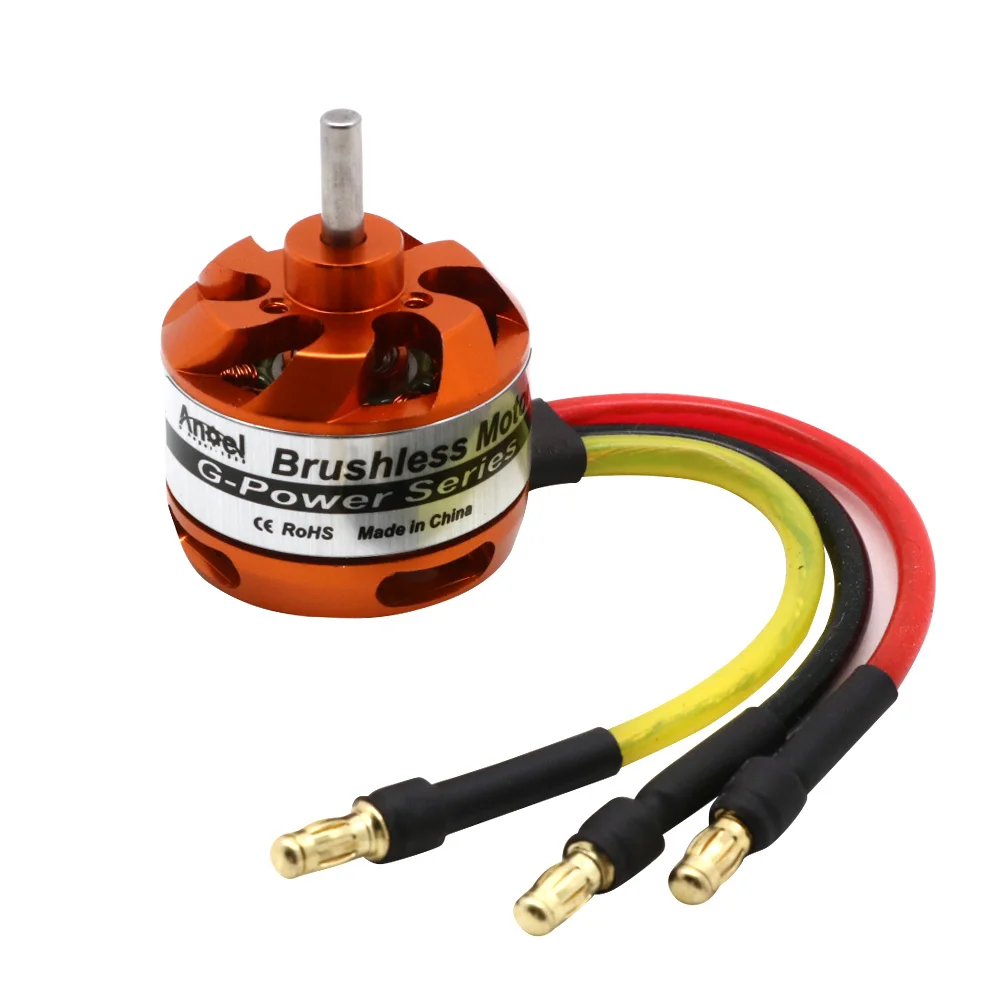 Anoel D2822 1100KV/1450KV/2600KV 2-3S Outrunner Brushless Motor For RC Aircraft Multi-copter Multirotor FPV Drone Model VS DYS