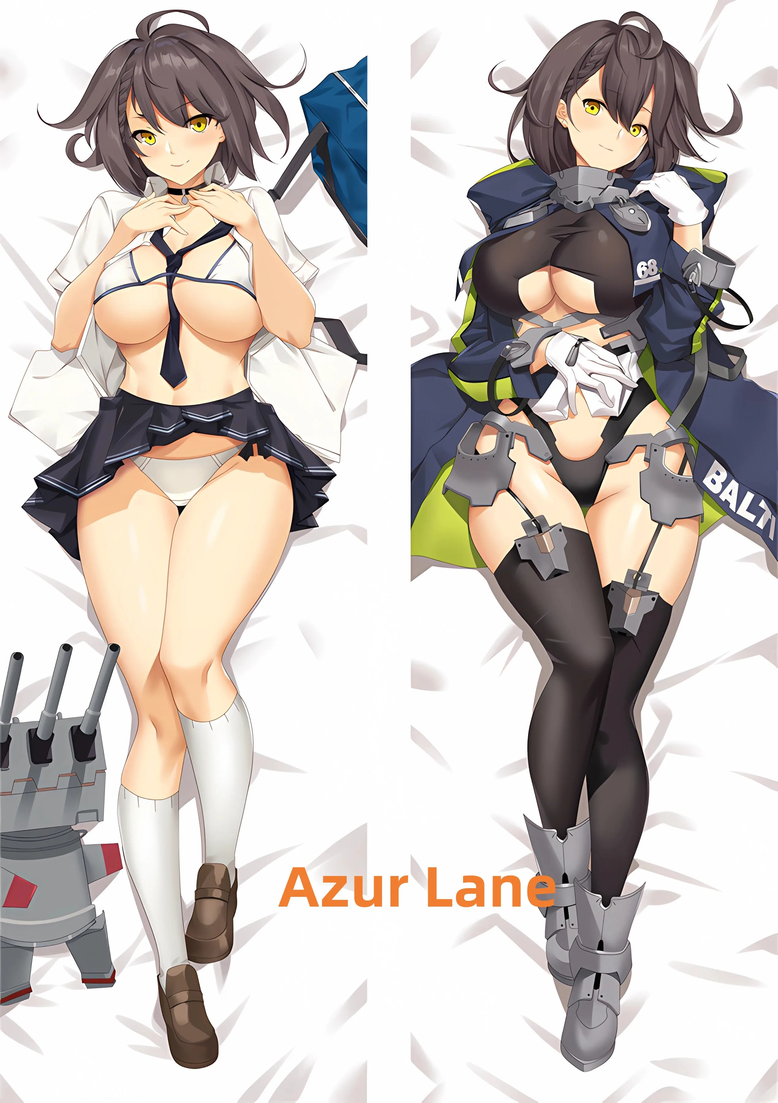 

Dakimakura Anime Pillow Case Azur Lane Double-sided Print Of Life-size Body Pillowcase Gifts Can be Customized