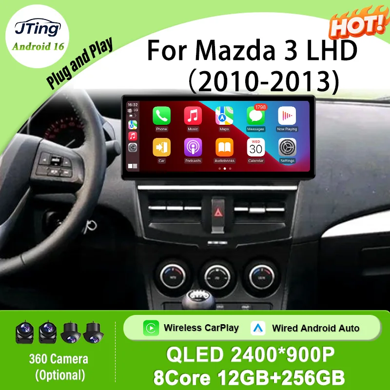 for Mazda 3 HLD 2010-2013 12.3